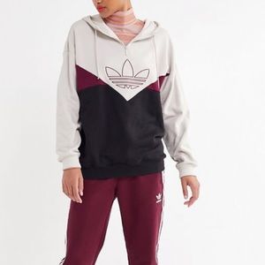 adidas clrdo og colorblock hoodie sweatshirt